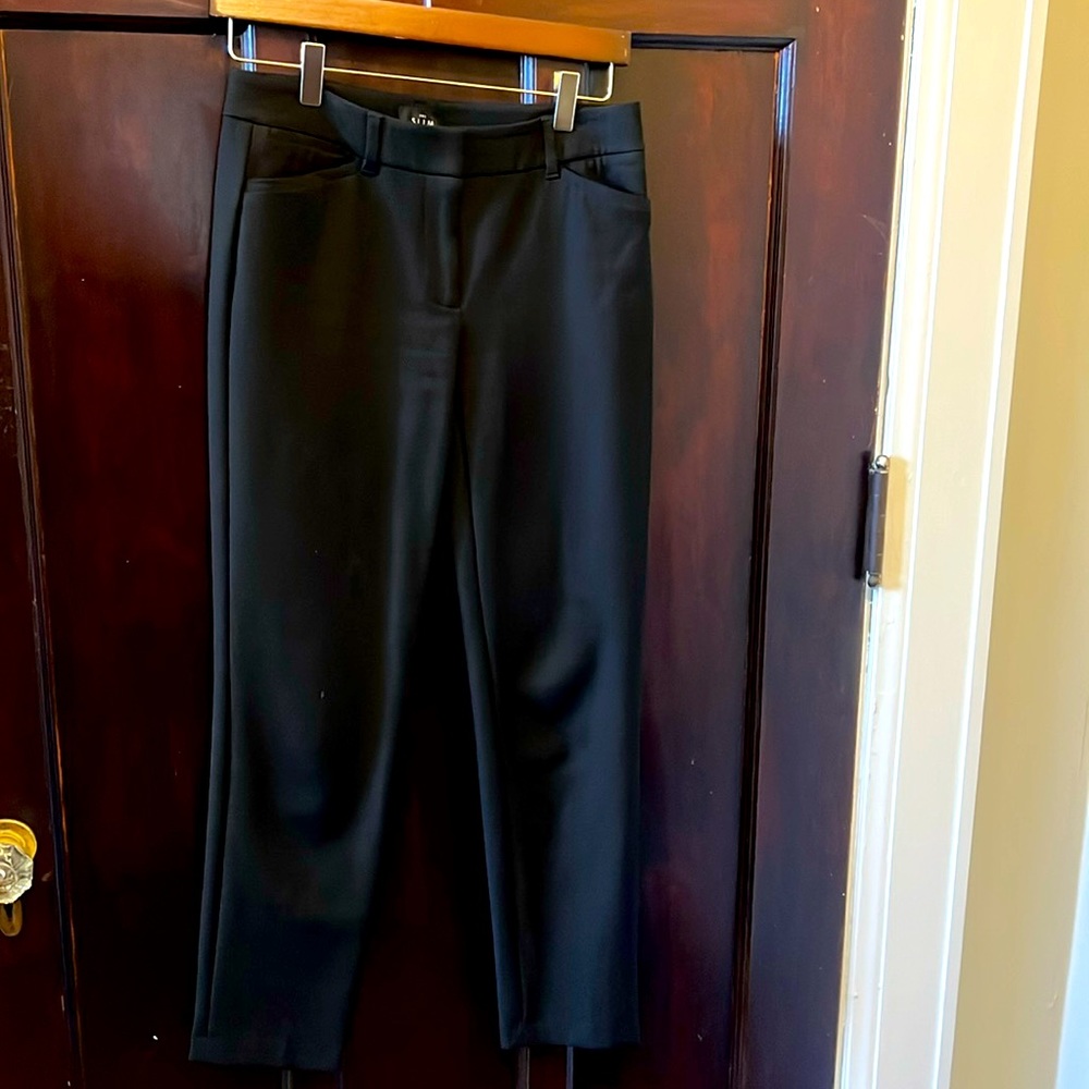 WHBM the slim black dress pants size 0
